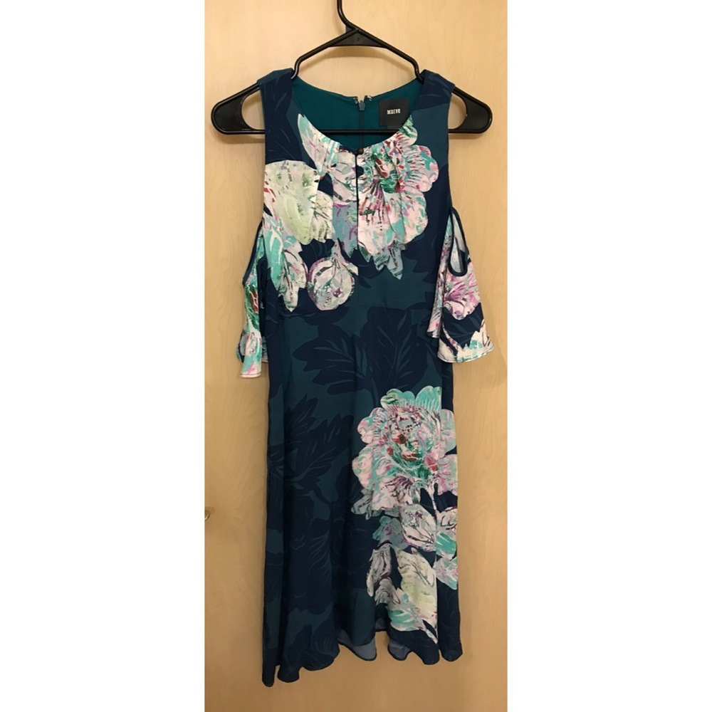 Anthropologie Maeve Elia Open Shoulder Dress - Picture 4 of 8